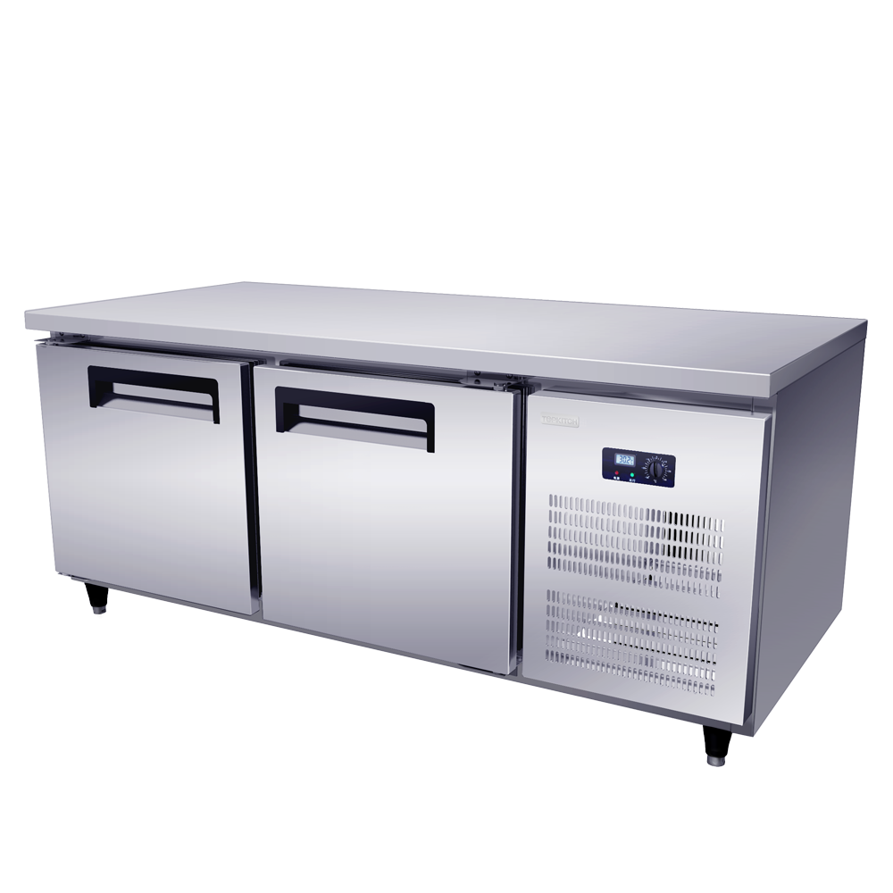 Tuoqi refrigeration and freezing workbench, commercial freezer, fresh-keeping cabinet, water bar, milk tea shop operation counter, kitchen refrigerator detail image 4
