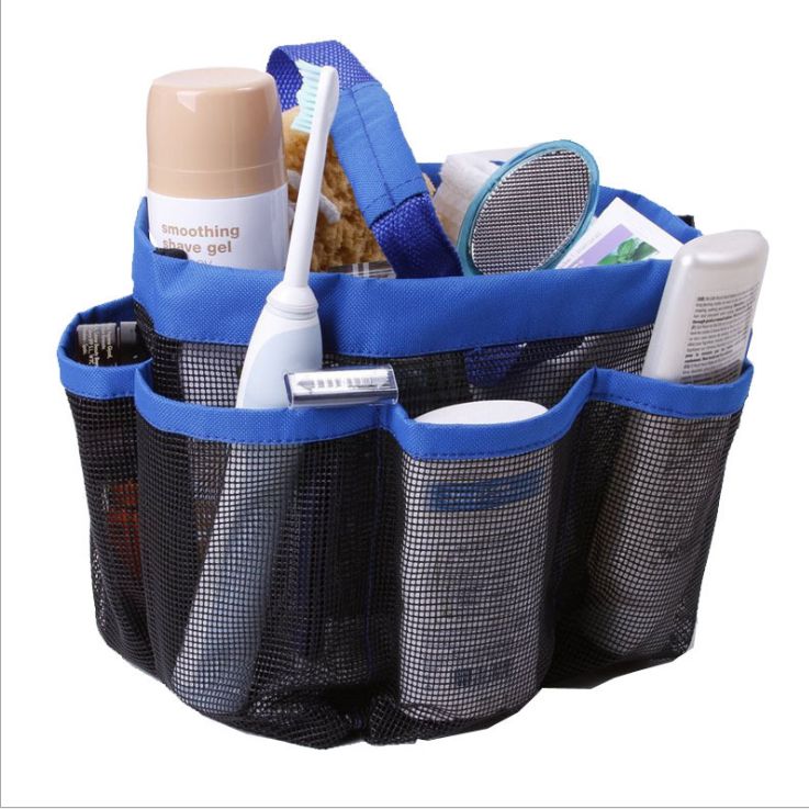 Eight-compartment bathroom storage hanging bag