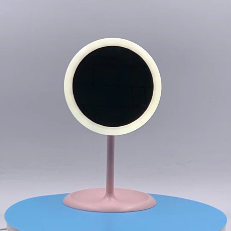 新款LED镜子补光灯美女直播补光灯 台式补光灯 便携式补光灯