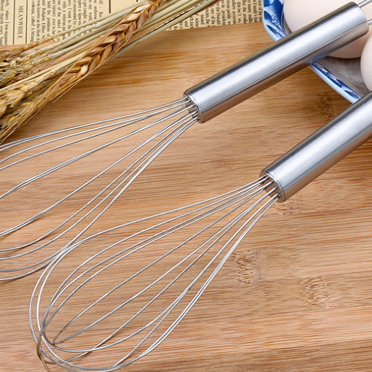 烘焙工具不锈钢手动打蛋器 手持家用鸡蛋搅拌器厨房小工具搅蛋器
粗管打蛋器