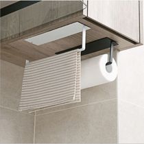 Carbon steel paper towel holder Perforation-free paper towel holder