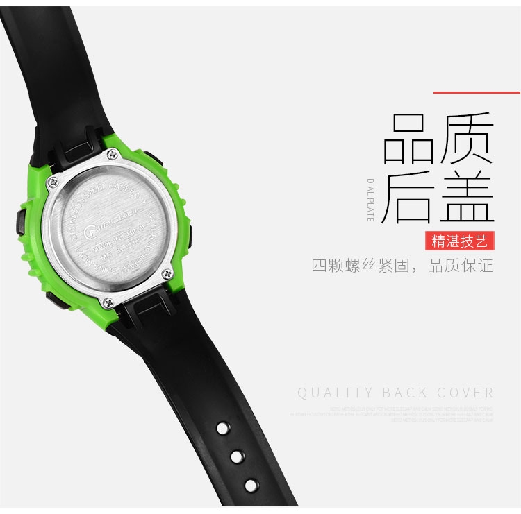 Waterproof sports electronic watch, student fashion watch 8201 detail image 6