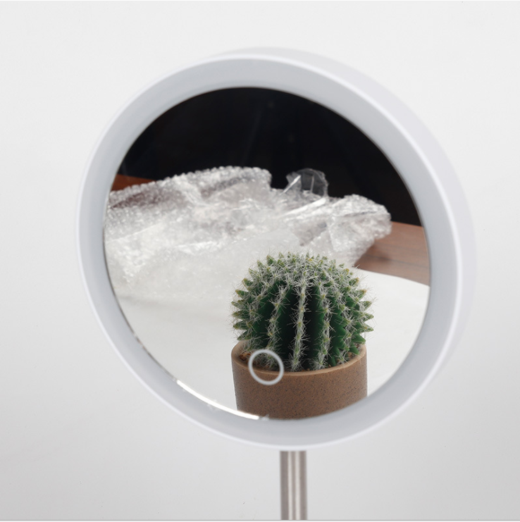 折叠便携桌面充电式发光美妆镜详情图4