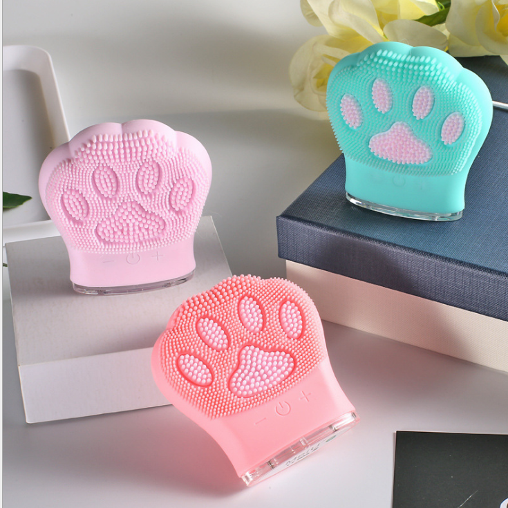 猫爪电动硅胶洁面仪详情图3