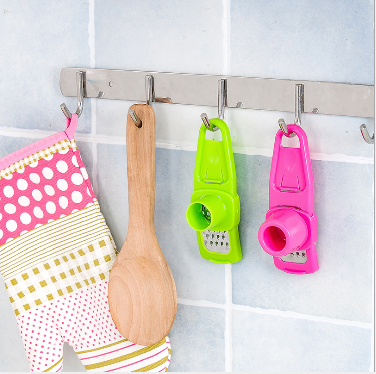 Yi multi-functional ginger grinder, garlic cutter and garlic press detail image 5