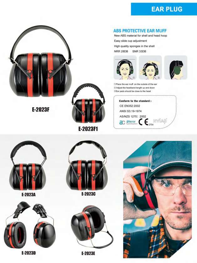 厂家直供 ABS降噪音防护耳罩详情图2