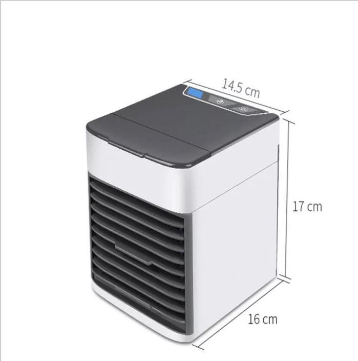 USB迷你家用桌面冷风机小型便携加湿降温详情图1