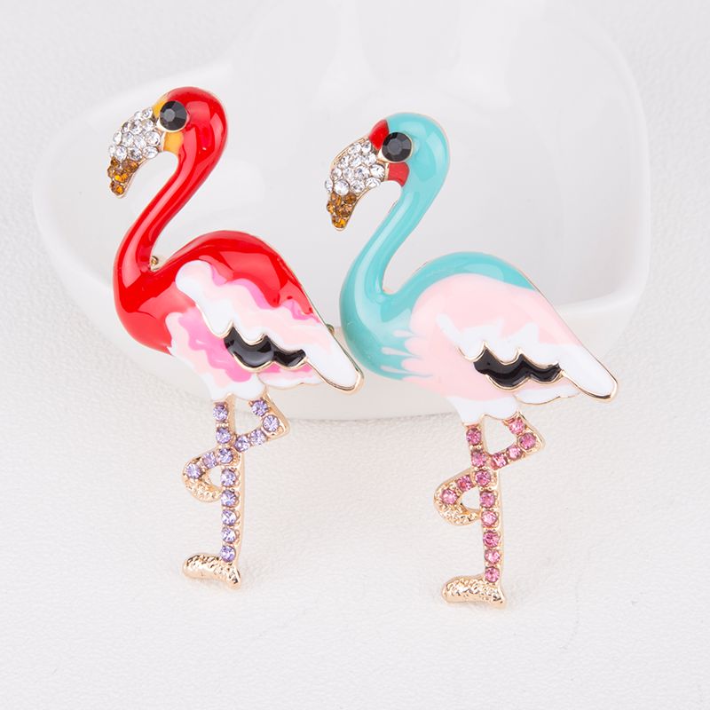 Manufacturers direct fire chain bird brooch
