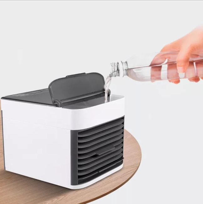 USB迷你家用桌面冷风机小型便携加湿降温详情图4