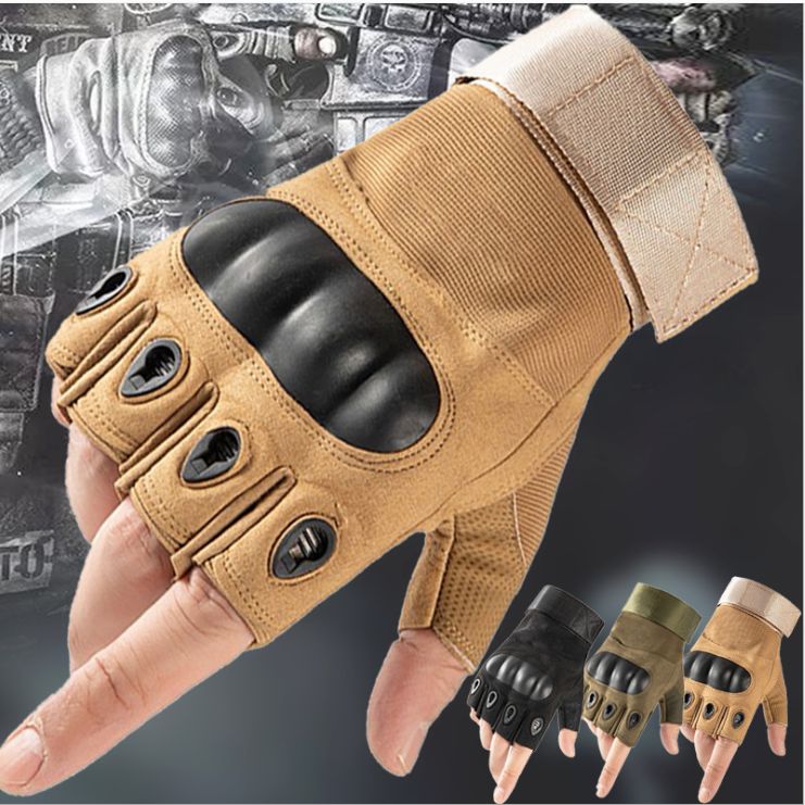 Tactics O remember half finger gloves