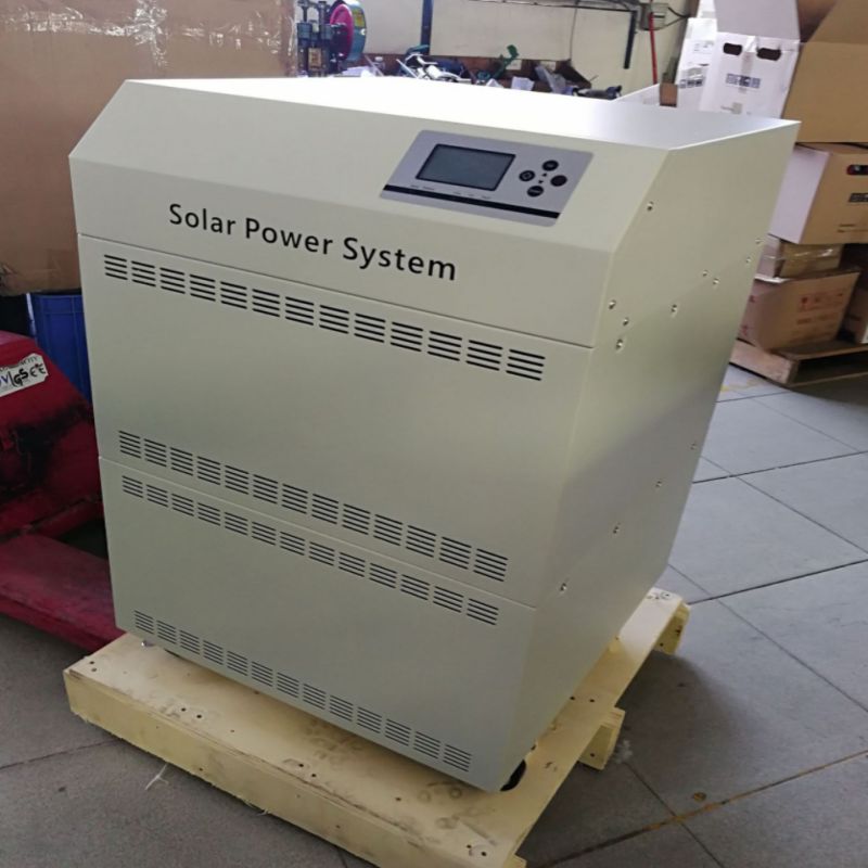 Household solar power generation system 220V300W photovoltaic power generation portable off-grid reverse control integrated machine details Picture