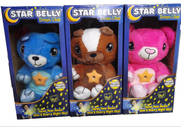 儿童玩具娃娃星空灯投影灯详情图5