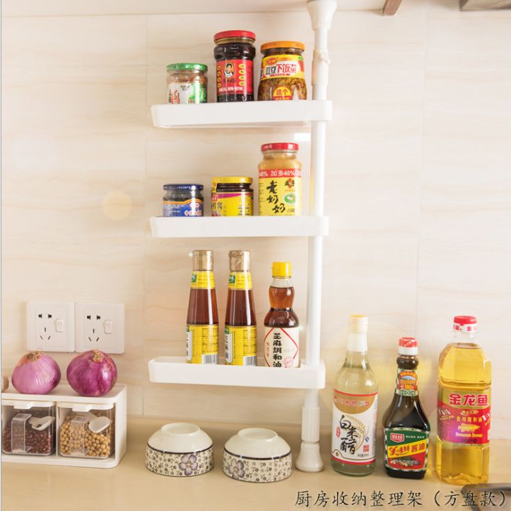 Kitchen storage rack (Square plate type)