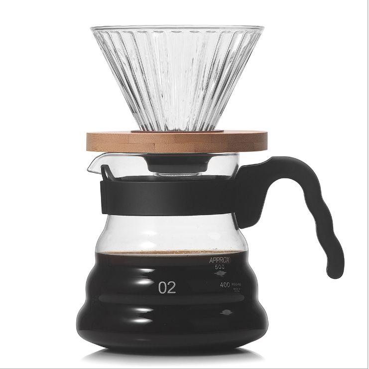 High borosilicate glass coffee maker