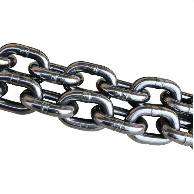 批发多规格镀锌链条加粗狗链焊接防盗铁链条承重吊灯秋千链条白底实物图