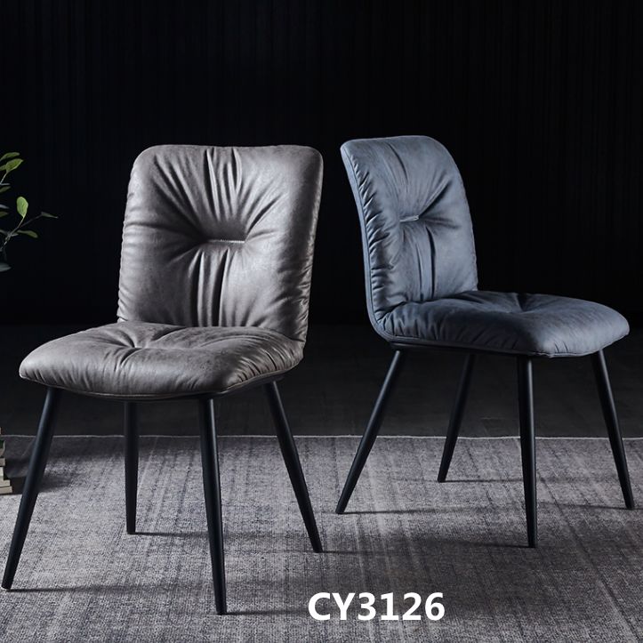 Lu Zi Furniture - Factory direct sales sofa chairs Dining chairs Nordic modern computer Chairs Simple small-sized dining room Light luxury ironwork popular leisure chairs Backrest stools