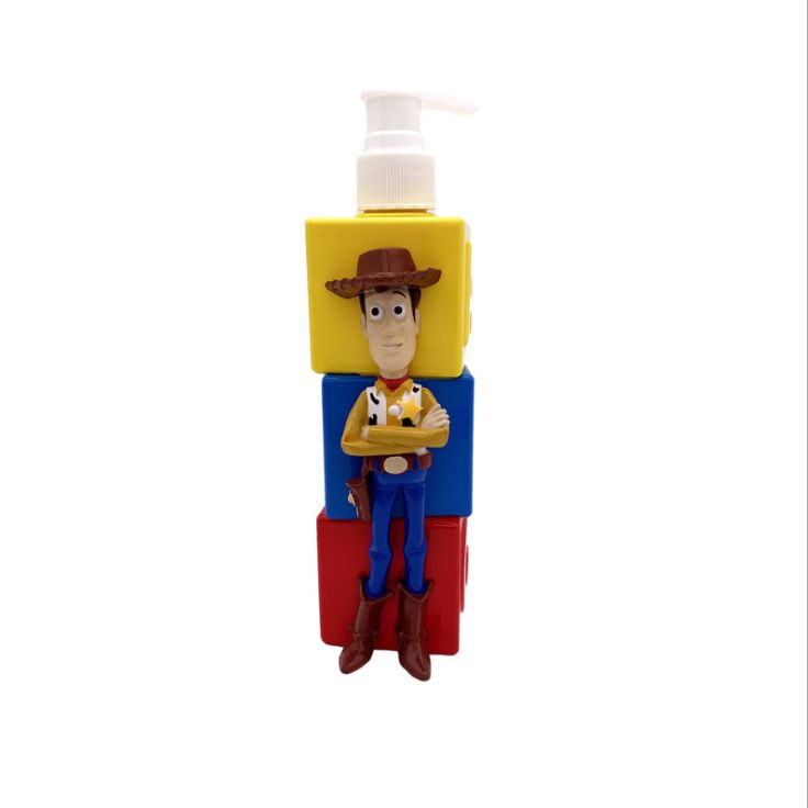 Cute creative bath bottle for empty shampoo bottles