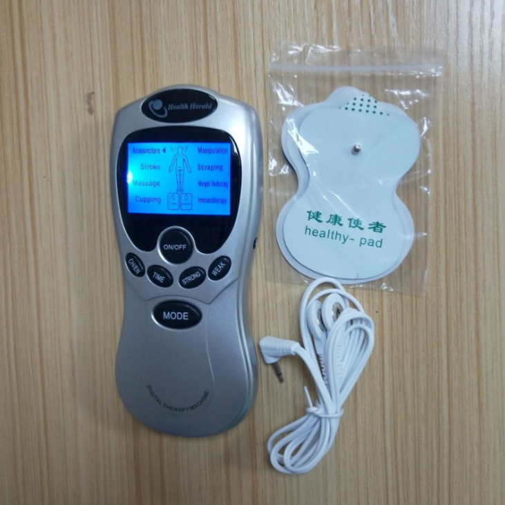 New English blue screen physical therapy device digital massager detail image 4