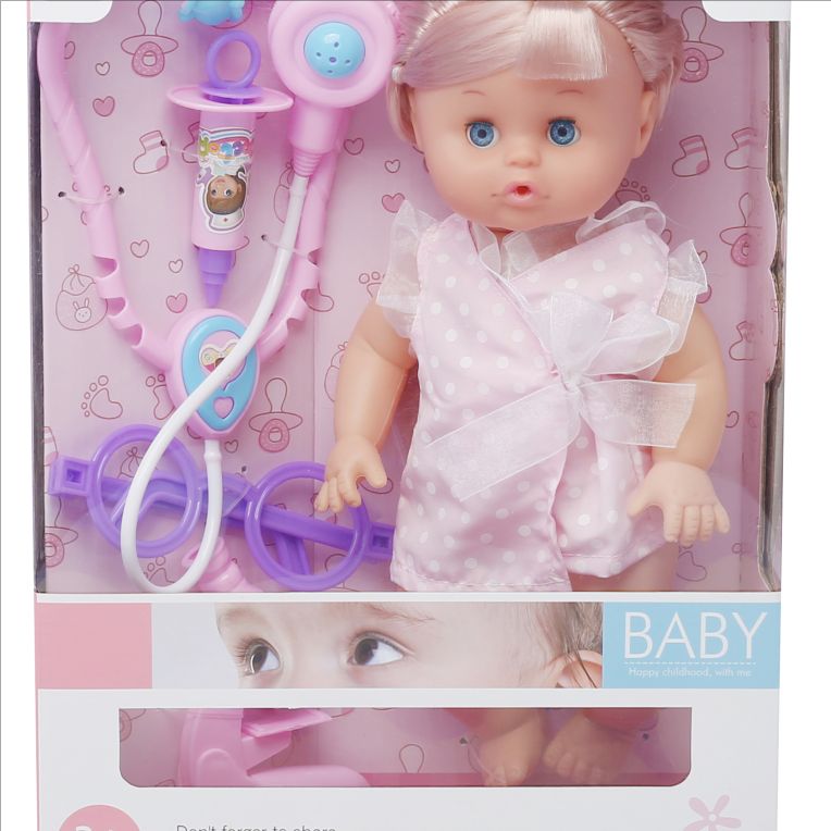 Window box 12 "doll + medical kit set