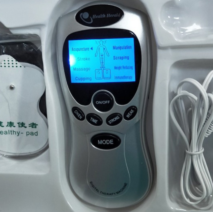 New English blue screen physical therapy device digital massager detail image 5