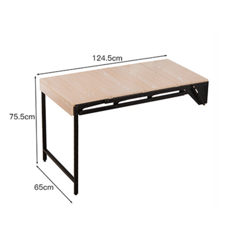 多用途折叠餐桌阳台悬挂花架详情图2