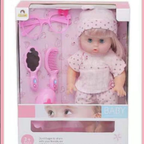 Window box 12 "hat doll + accessories set