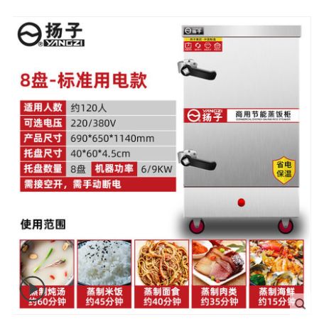 Eight plates of Yangzi rice steamer