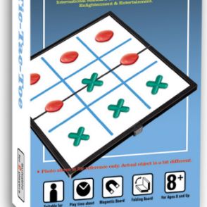 QX3660密封盒彩盒装折叠磁性井字棋