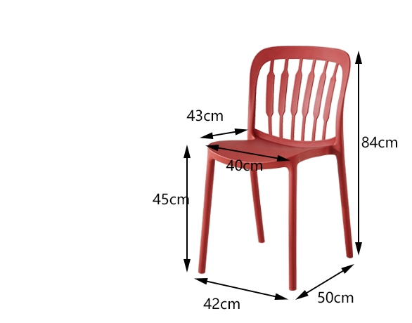 吕字家具-北欧椅子塑料椅餐桌椅休闲椅子电脑靠背椅PP材料创意洽谈椅子咖啡厅椅详情10