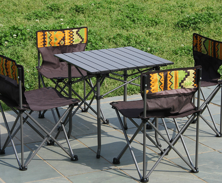 户外五件套桌椅套装便携详情图1