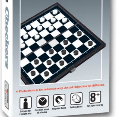 QX3699 sealed box color box magnetic black and white chess