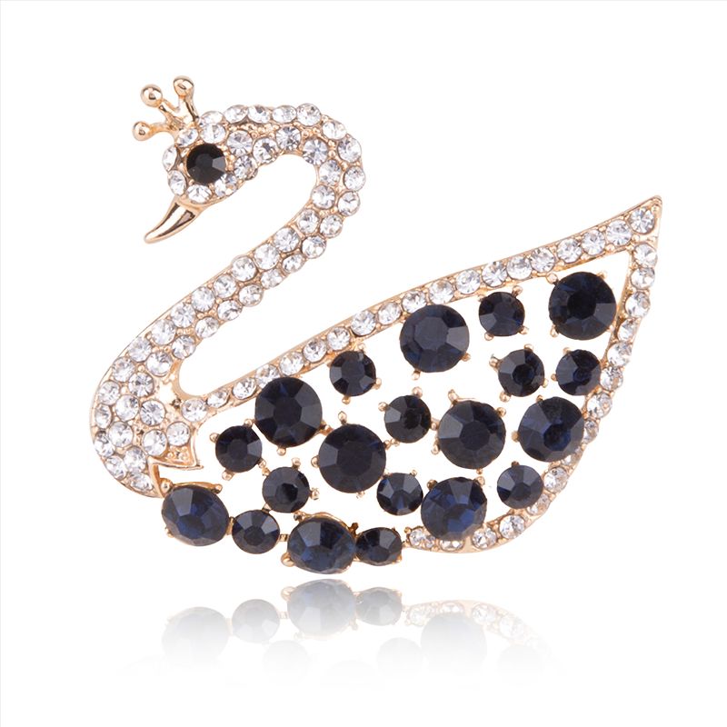 Foreign trade hot color diamond cute clothing accessory brooch