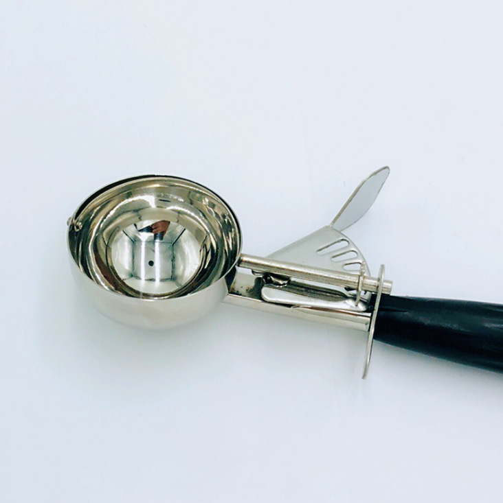 Stainless steel ice cream spoon detail image 5