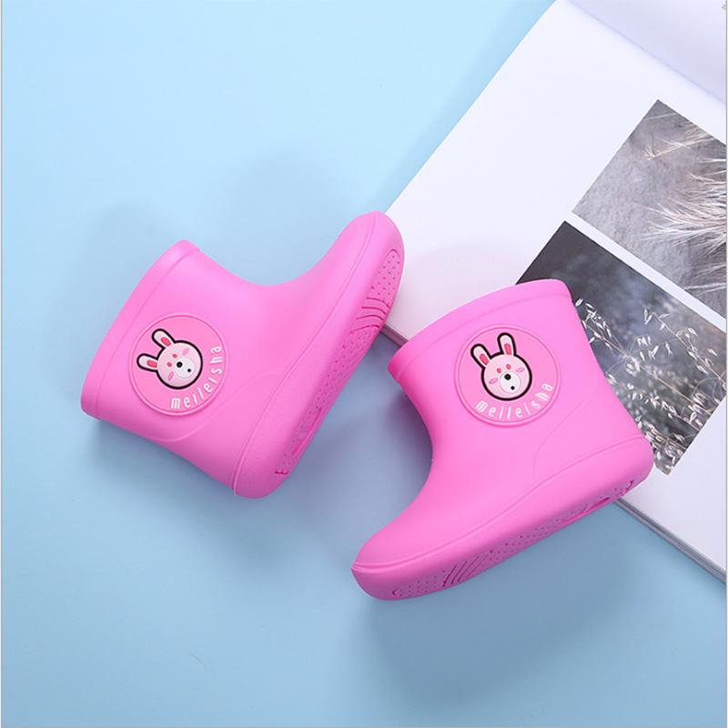 Direct sales of cartoon baby anti-slip rain boots for boys and girls, waterproof and breathable rain boots from the manufacturer detail image 5