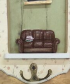 沙发壁挂玄关衣帽架钥匙挂钩创意木质挂衣架墙面装饰详情图2