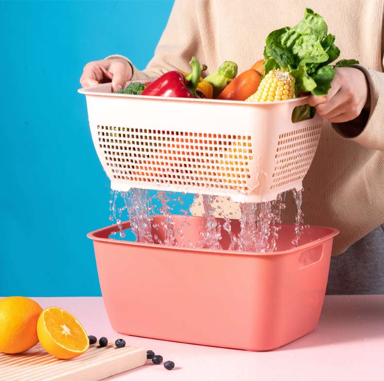 厨房沥水篮水果篮详情3