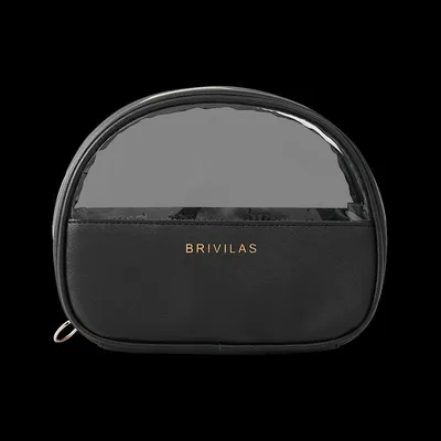 Leather Makeup Bag Medium