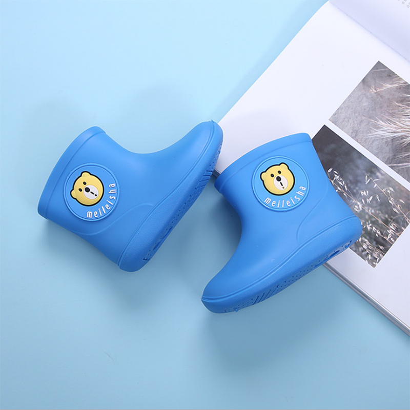 Direct sales of cartoon baby anti-slip rain boots for boys and girls, waterproof and breathable rain boots from the manufacturer detail image 3
