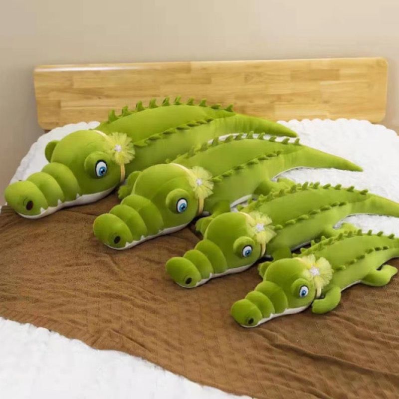 厂家直销毛绒公仔鳄鱼新款抱枕卡通玩具宝华玩具商行