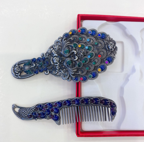 Small Metal Set Mirror Item Picture