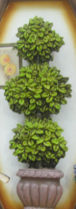 发财树壁挂玄关衣帽架钥匙挂钩创意木质挂衣架墙面装饰详情图2