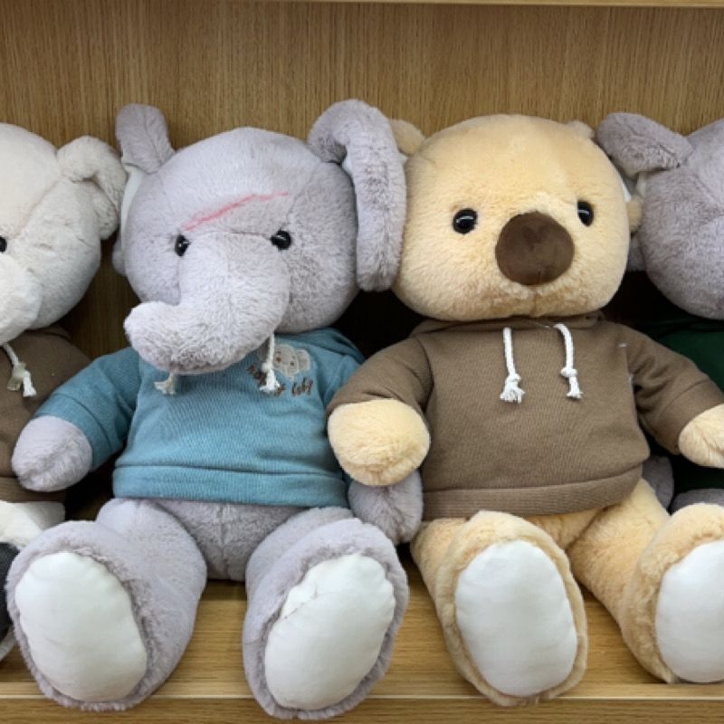 Manufacturers direct plush doll elephant kara Baohua toy firm