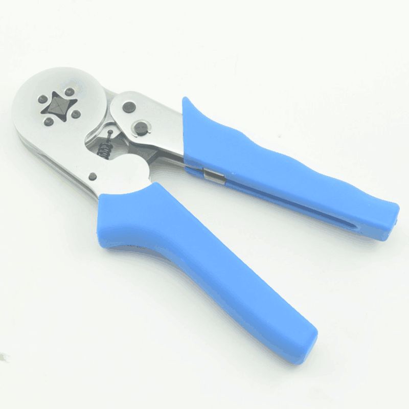 四边压线钳功能压接钳欧式管型压线钳冷压端子钳0.25-6mm