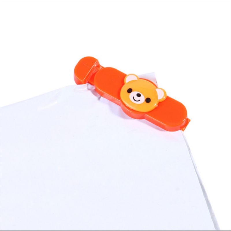 可爱儿童零食密封夹小熊草莓卡通装饰密封夹多款可选源头厂家直供详情图2