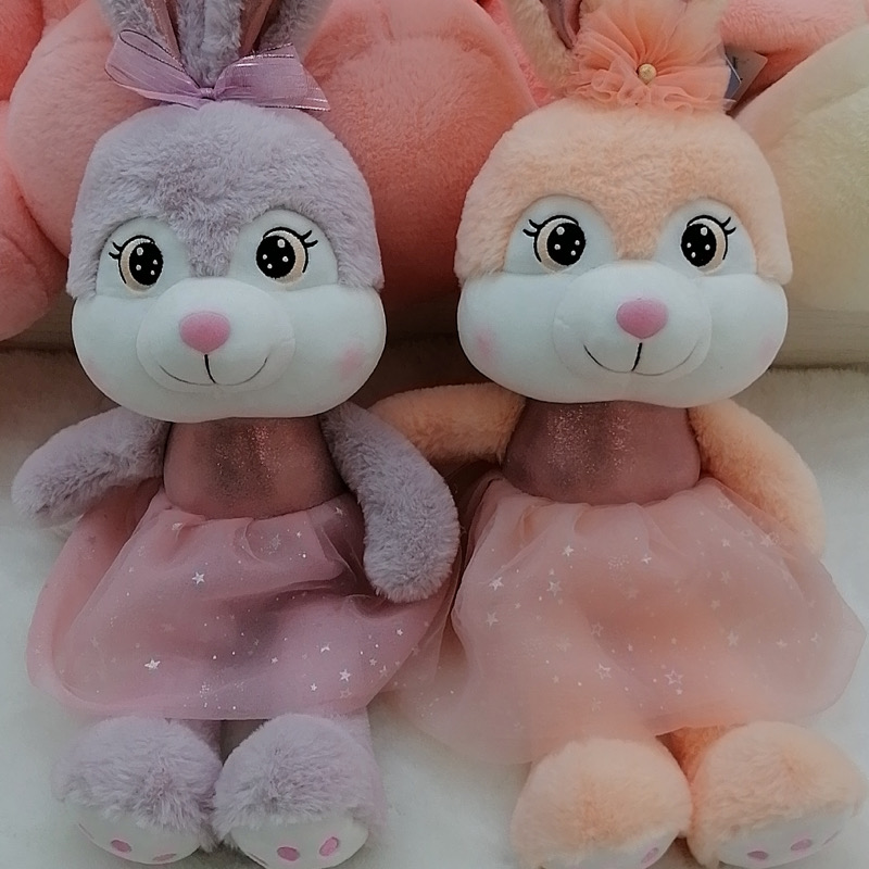 New plush toy, pillow, cartoon toy, lazy person's bed, cute sleeping pillow, cushion decoration, plush doll factory direct sales, plush toy skirt, rabbit cartoon decoration style, Baohua Toys Store detail image 1