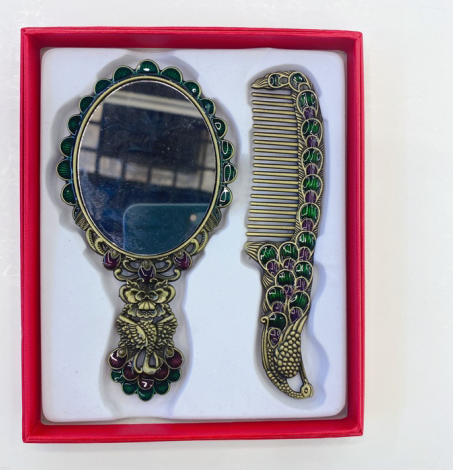 小套镜子孔雀开屏详情图5