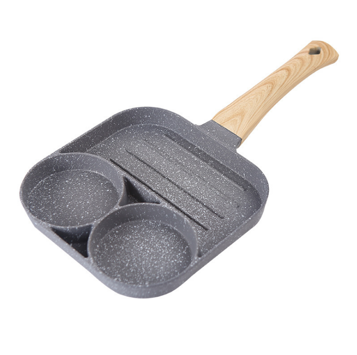Medical stone four hole fried egg pan detail image 2