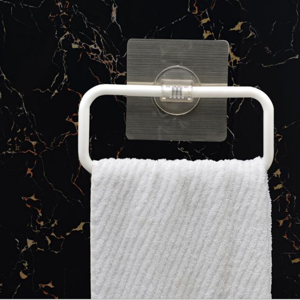 Powerful vacuum suction towel rack