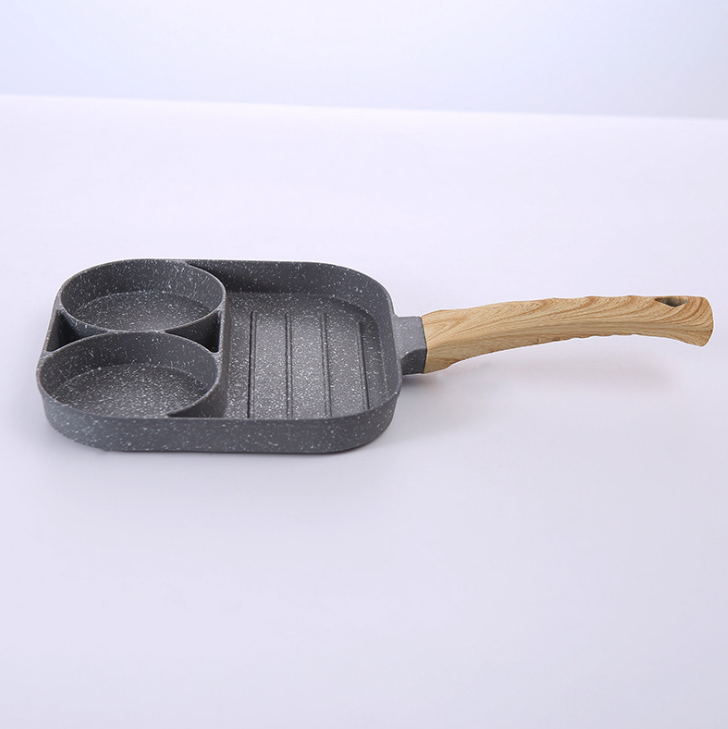Medical stone four hole fried egg pan detail image 4