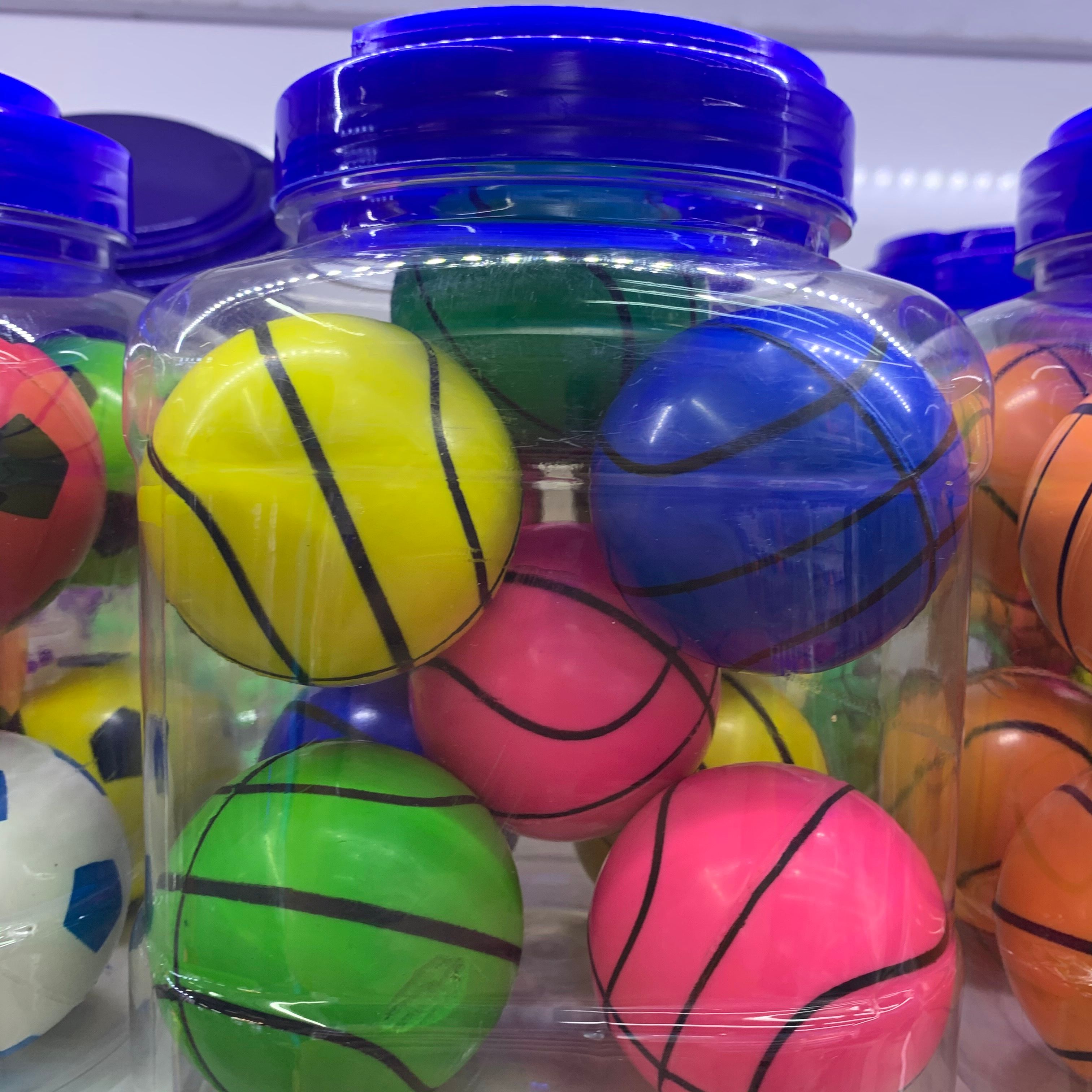 彩色篮球，立体小菊球，彩色果冻详情图1
